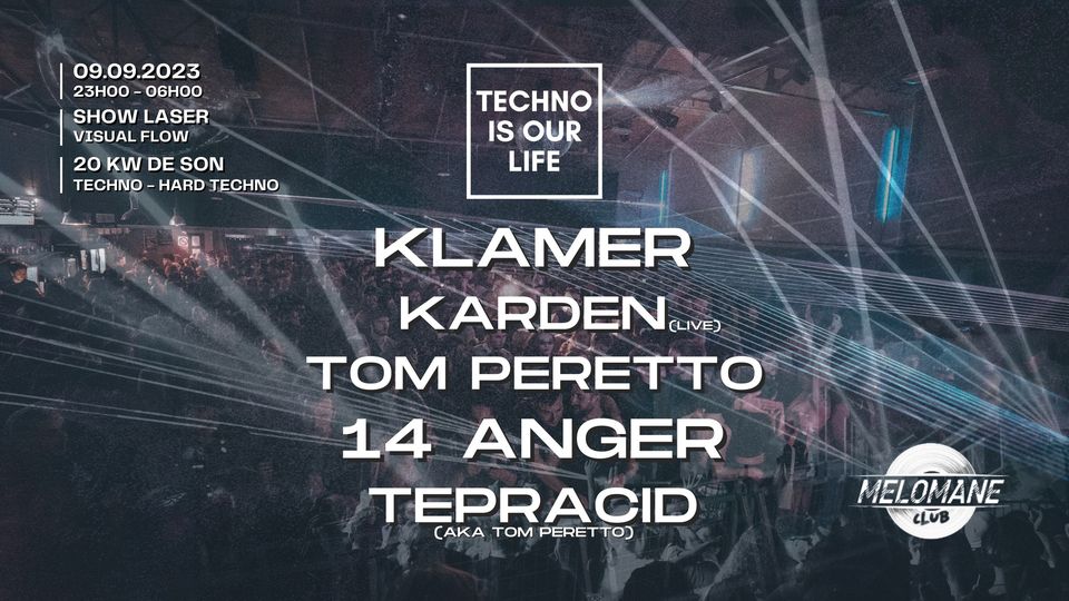 techno is our life event ban