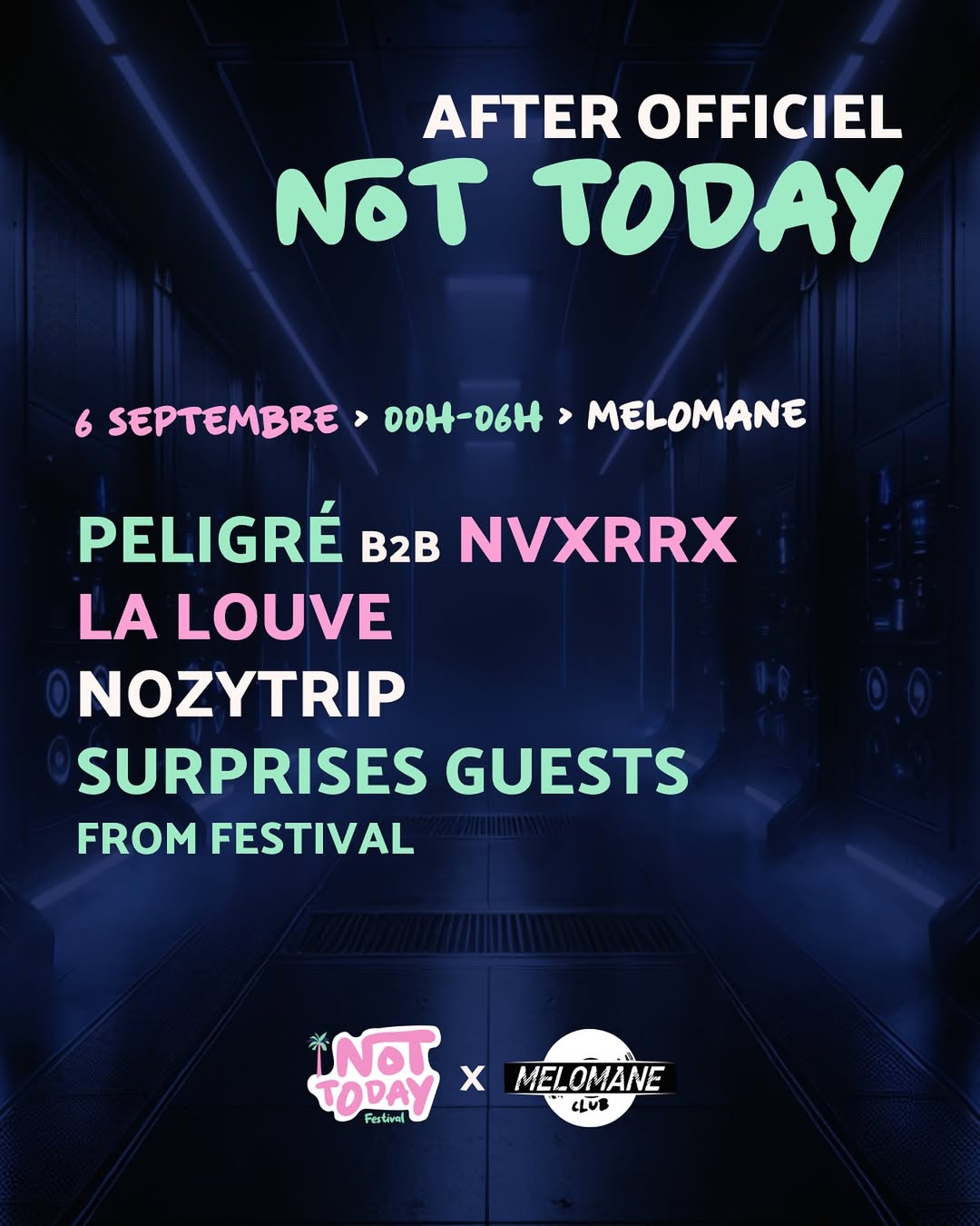 AFTER OFFICIEL – NOT TODAY